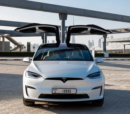 Tesla Model X Plaid 2023 — аренда в Абу-Даби — фото 2