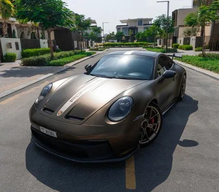 Porsche 911 GT3 Weissach 2021 in Dubai — photo 3
