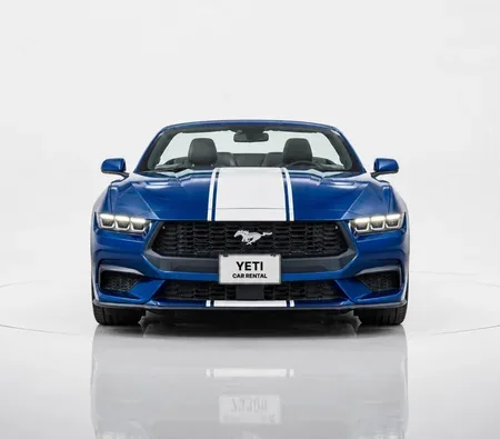Ford Mustang GT Convertible V8 2024 — аренда в Абу-Даби — фото 2