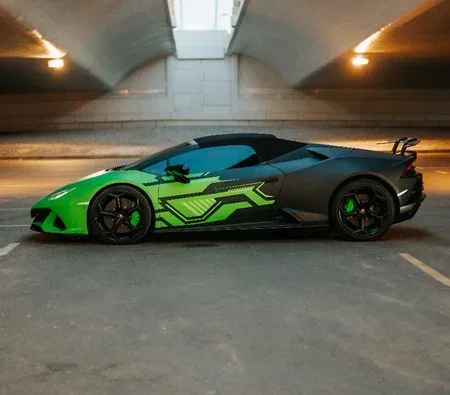 Lamborghini Huracan Evo Spyder 2021 — аренда в Дубае — фото 5