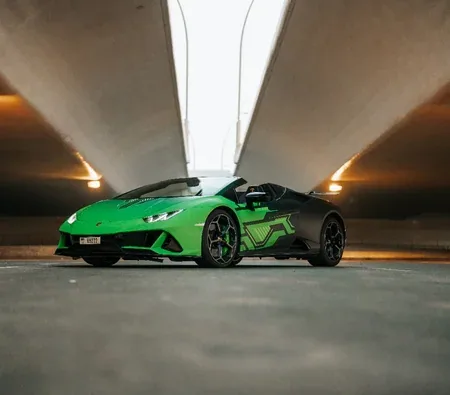 Lamborghini Huracan Evo Spyder 2021 — аренда в Дубае — фото 8
