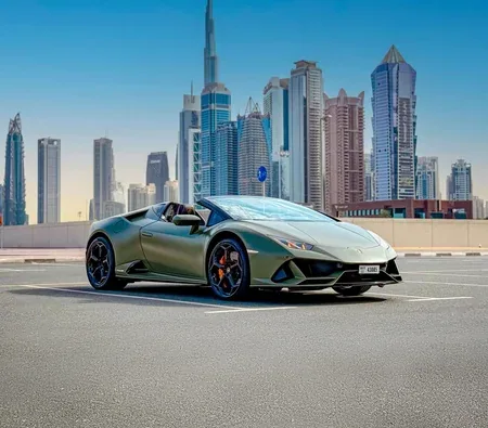 Lamborghini Huracan Evo Spyder 2021 in Dubai — photo 9