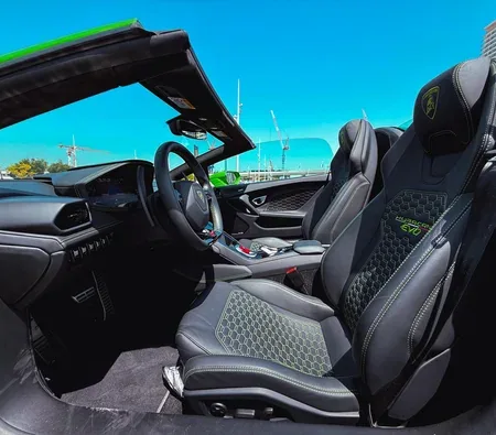 Lamborghini Huracan Evo Spyder 2024 in Dubai — photo 9