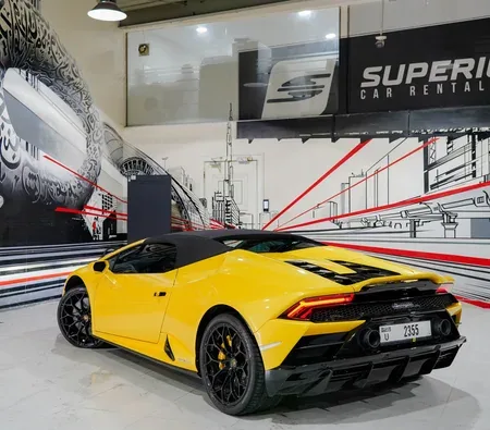 Lamborghini Huracan Evo Spyder 2023 in Dubai — photo 10