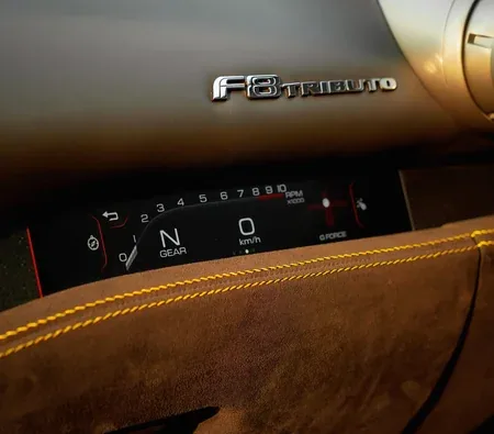 Ferrari F8 Tributo 2023 in Dubai — photo 9