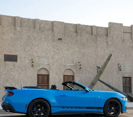 Ford Mustang EcoBoost Convertible V4 2024 in Dubai — photo 7