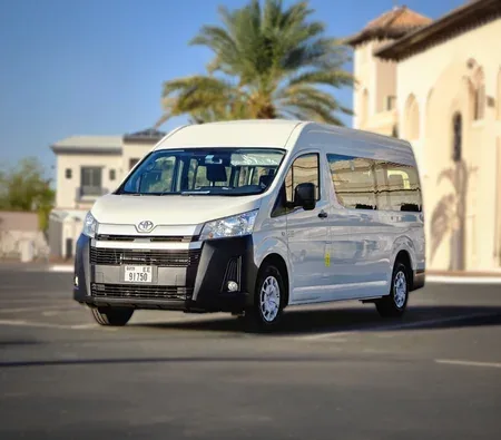 Toyota Hiace 13 Seater Bus 3.5L 2026 for rent