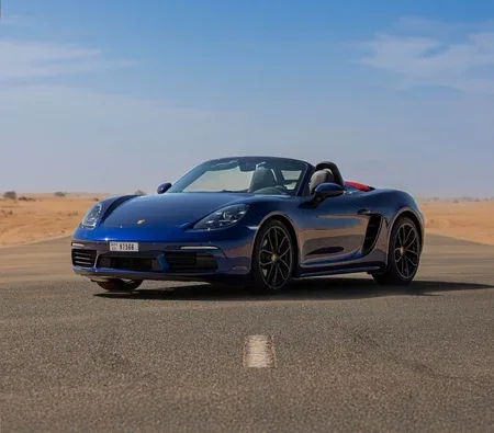 Porsche 718 Boxster Convertible 2024 in Abu Dhabi — photo 2