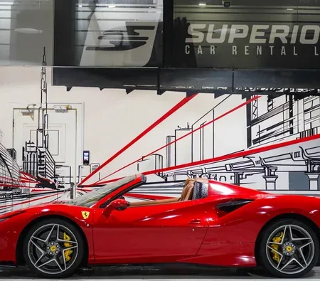 Ferrari F8 Tributo Spider 2021 in Dubai — photo 3