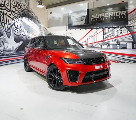 Land Rover Range Rover Sport SVR 2022 напрокат