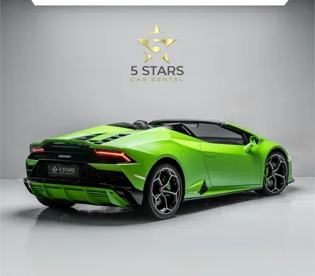 Lamborghini Huracan Evo Spyder 2024 — аренда в Дубае — фото 2