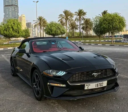 Ford Mustang Convertible 2021 in Dubai — photo 4