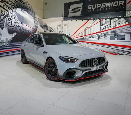 Mercedes-Benz AMG C63 S 2025 for rent