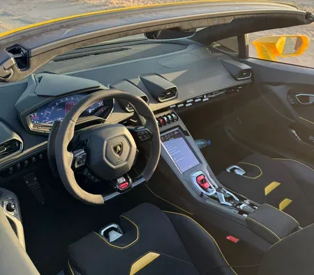 Lamborghini Huracan Evo Spyder 2024 — аренда в Дубае — фото 3