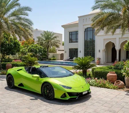 Lamborghini Huracan Evo Spyder 2024 — аренда в Дубае — фото 7